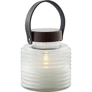Sirius Aston Solar Krukke 16 cm, Sort/Brun