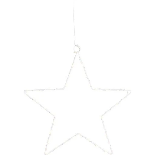 Sirius Liva Stjerne 40L, hvid, batteridrevet