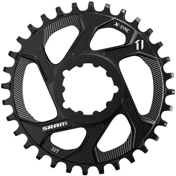 SRAM X-Sync 32T stål Direct Mount 3 mm offset Boost 1x11 sort
