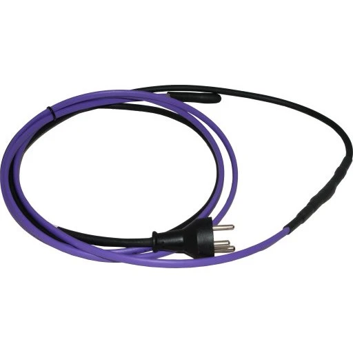 Heatcom PipeHeat 209W, 19 m med DK-stik