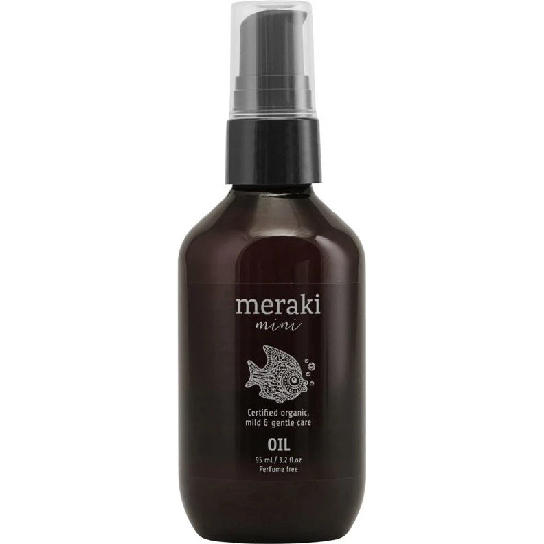 Meraki Mini Oil 95 ml, økologisk parfumefri babyolie