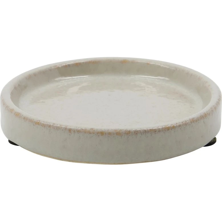 Meraki Datura Sæbeholder 12,5 cm Shellish Grå