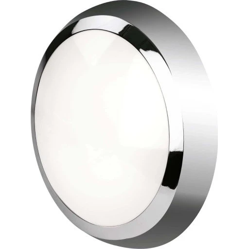 4lite Kudo plafond, krom, 32 cm