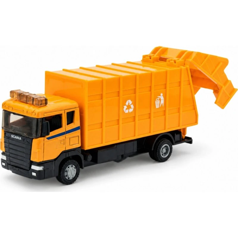 Scania Skraldebil 17 cm, Gul