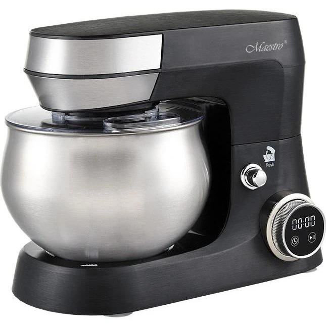 Maestro MR-558 2000W Køkkenmaskine, 5L Rustfrit Stål, Sort