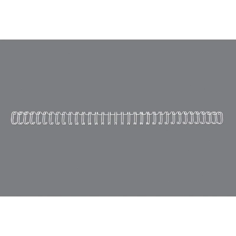 GBC WireBind Spiralringe 3:1 No4 6mm A4 Hvid (100)