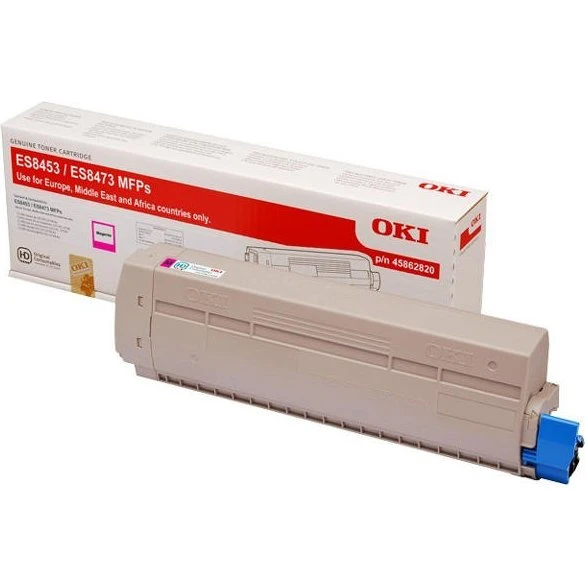 OKI Magenta Toner ES8453/8473, 10.000 sider