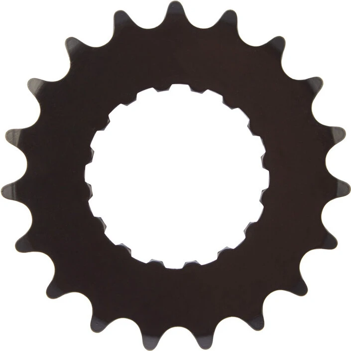 Stronglight gearhjul til Bosch 2. gen, 18 tands (stål, sort)