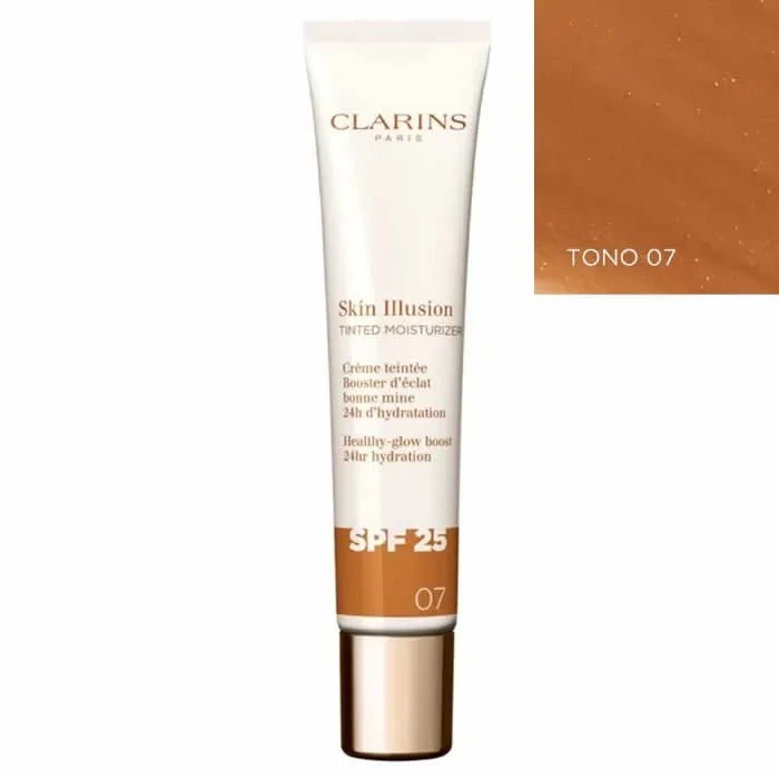 Clarins Skin Illusion Tinted Moisturizer SPF25 07, 40 ml