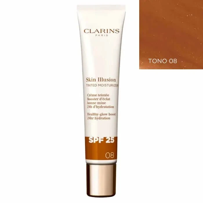 Clarins Skin Illusion Tinted Moisturizer SPF25 08 40 ml