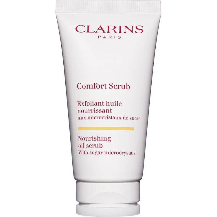 Clarins Comfort Scrub 50 ml – Eksfolierende nærende olie for tør hud