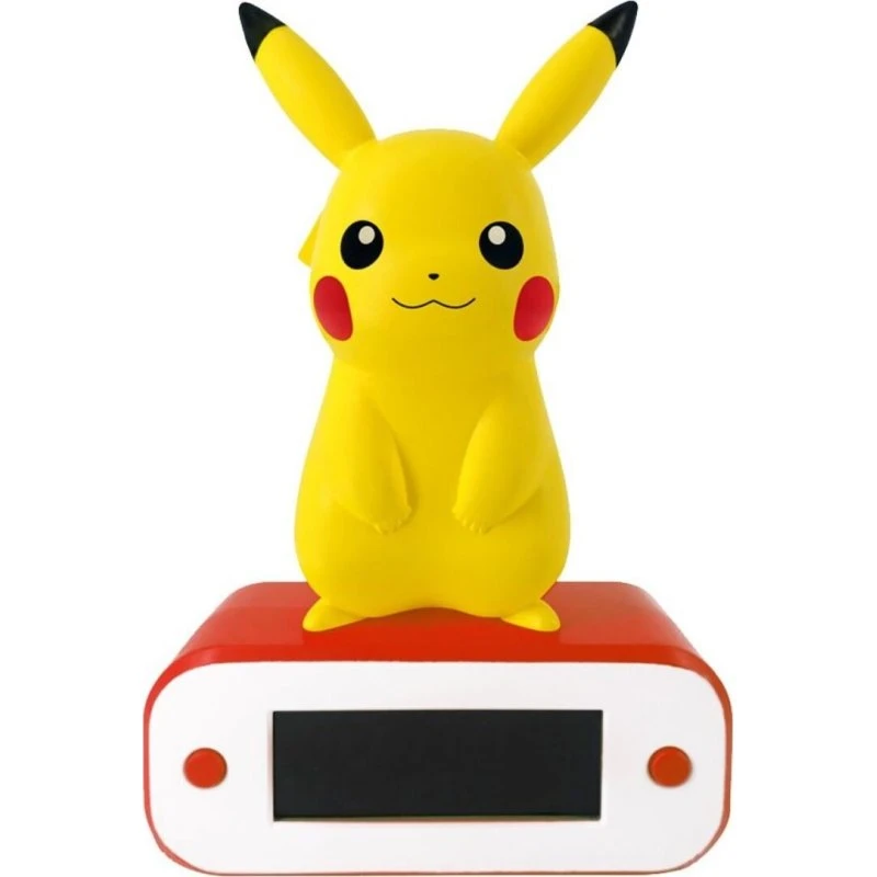 Teknofun Pikachu Lysende Vækkeur med LED