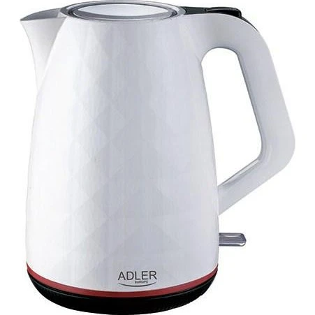 Adler AD 1277 Elkedel 1,7 L, 2.200 W, Hvid