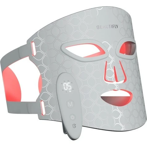 Beautifly Auraskin Pro Lysterapi Maske, 8 Lysindstillinger, 280 LED