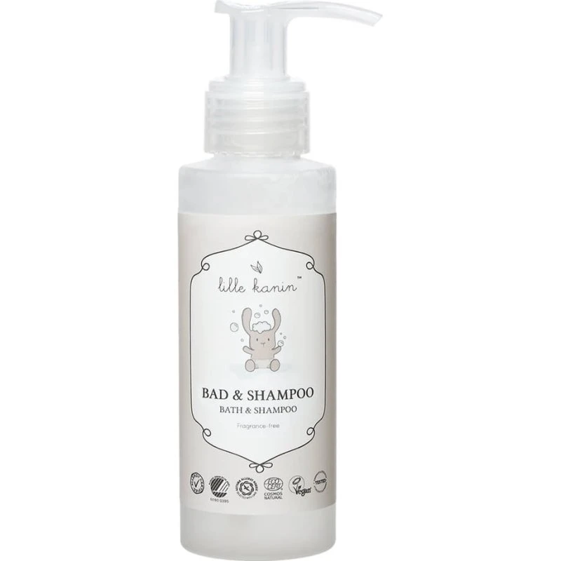 Lille Kanin Bad & Shampoo 100 ml – Mild naturlig formel til hele familien