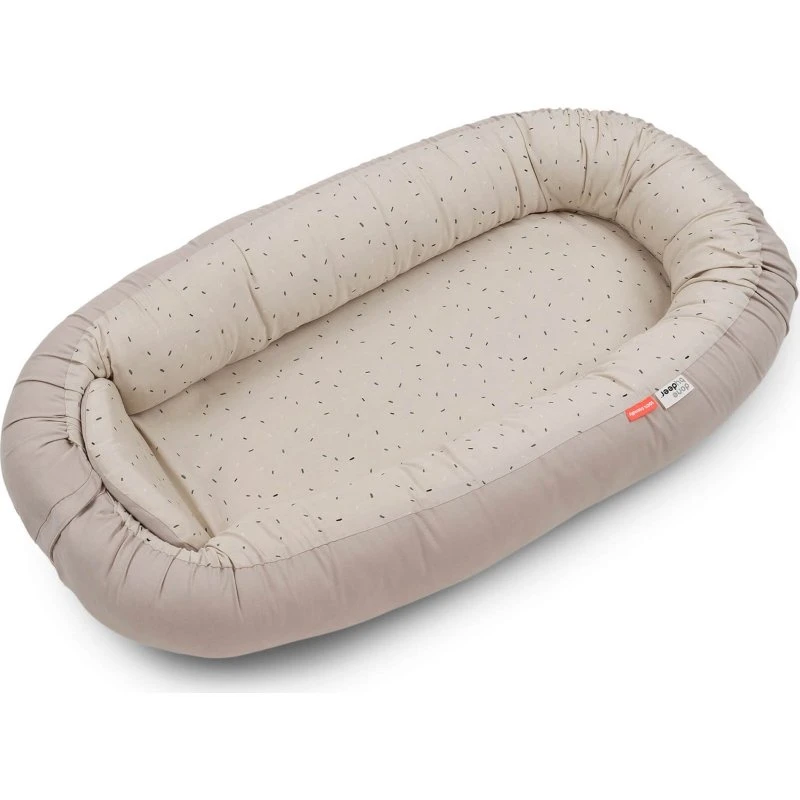 Done By Deer Babynest Confetti Sand 85x50x13 cm