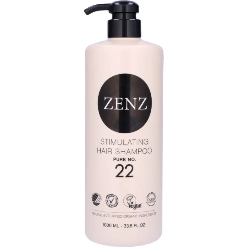 Zenz Stimulerende Hårshampoo Pure No. 22 1000 ml