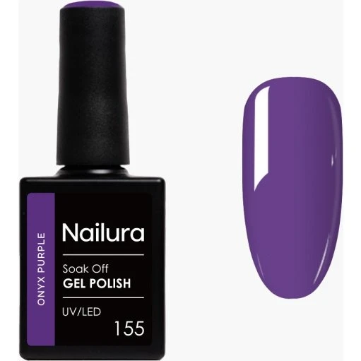 Nailura Gel Polish 155 Onyx Purple 10 ml
