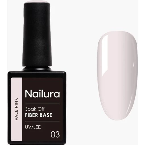 Nailura Fiber Base Lyserød 10 ml