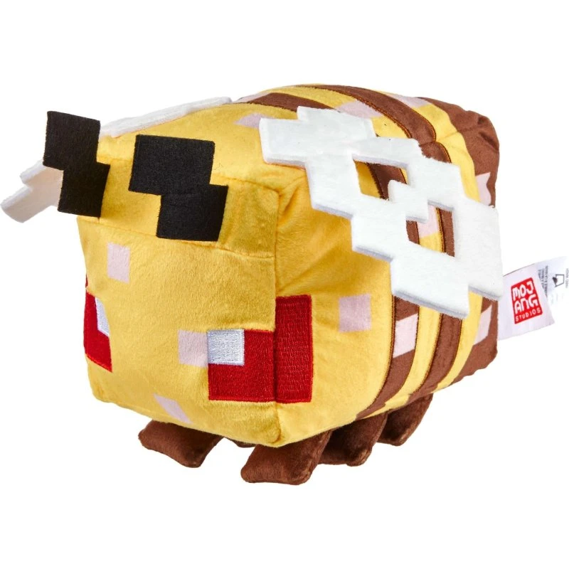 Minecraft Basic Plush Angry Bee 20cm - GEEKD.dk