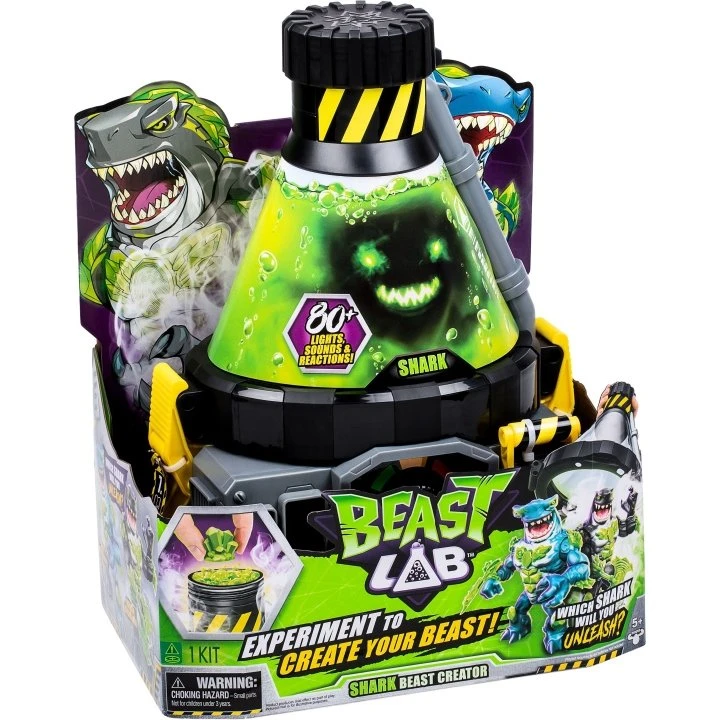 Beast Lab Shark Beast Creator - Interaktiv hajmonsterfigur