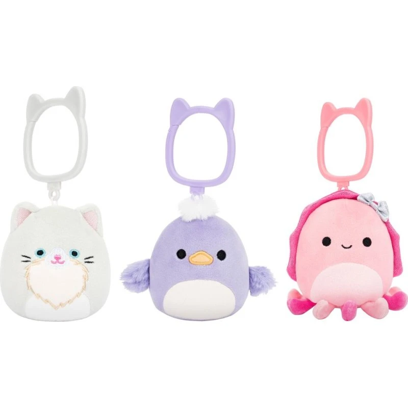Squishmallows 9 cm Daquarius-anden Clip-On