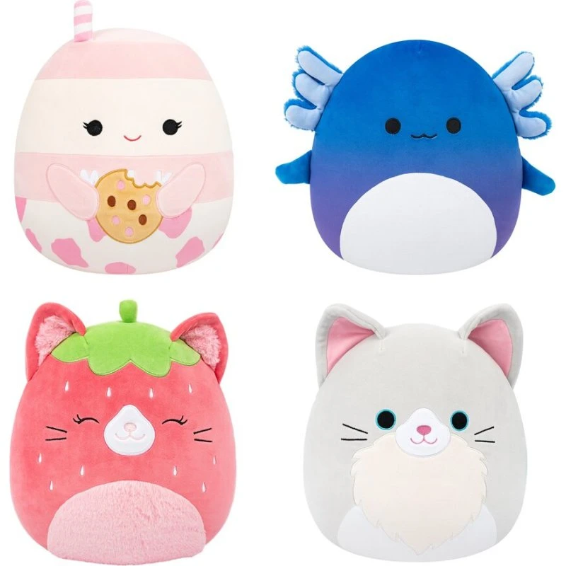 Squishmallows 30 cm - Blød, farvefuld tøjdyr med krammeværdi
