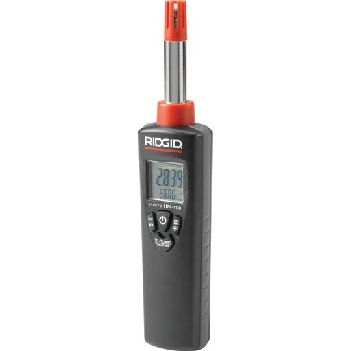 Ridgid HM100 Fugtighedsmåler – Præcis Luftfugtighed & Dugpunkt