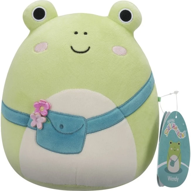 Squishmallows Wendy Frog 19 cm - Blød og krammelig bamse