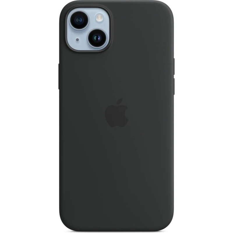 Apple iPhone 14 Plus Silikonecover Midnight med MagSafe