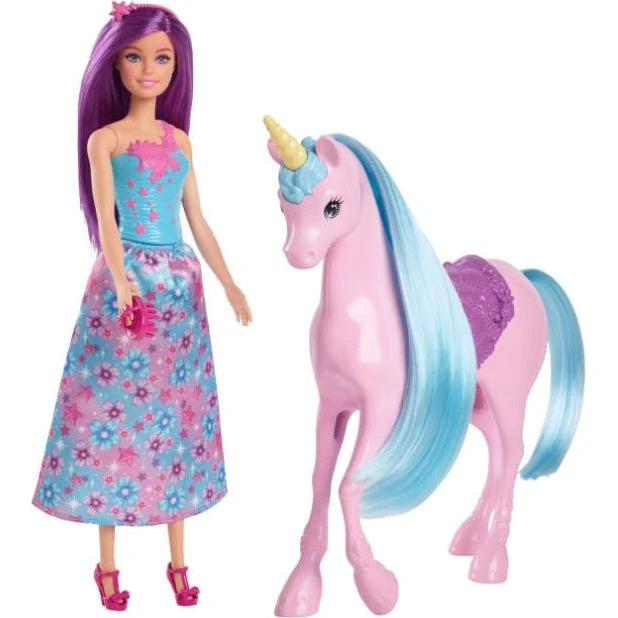 Barbie Dukke med Enhjørning (HYT62)