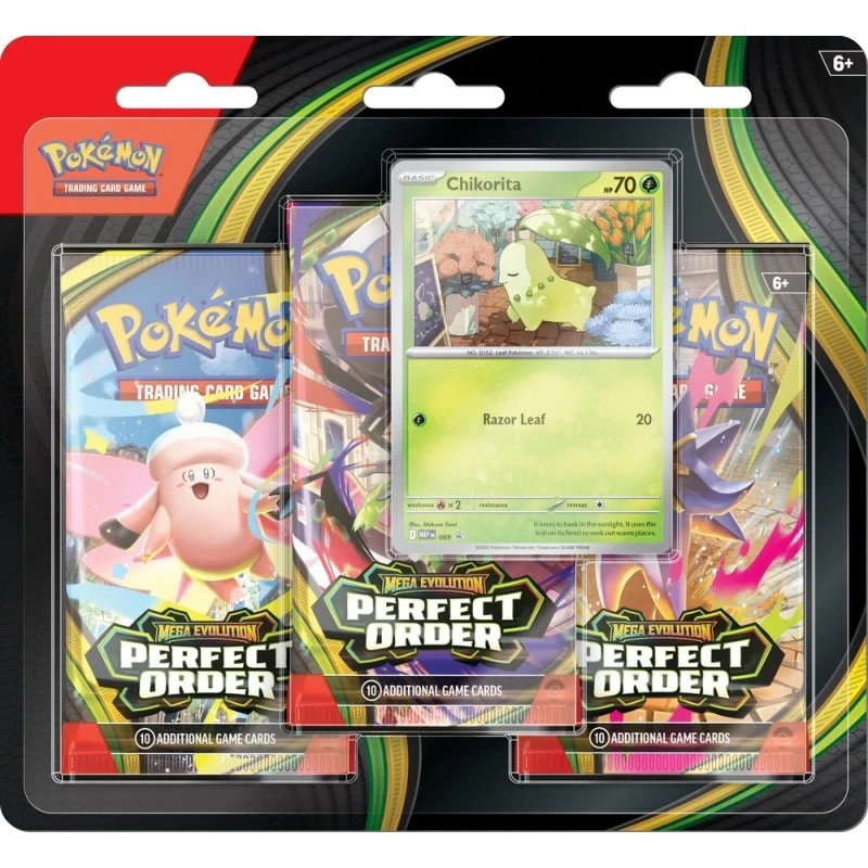 Pokémon Mega Evolution 3 Blister 3-pack, Mega Zygarde ex