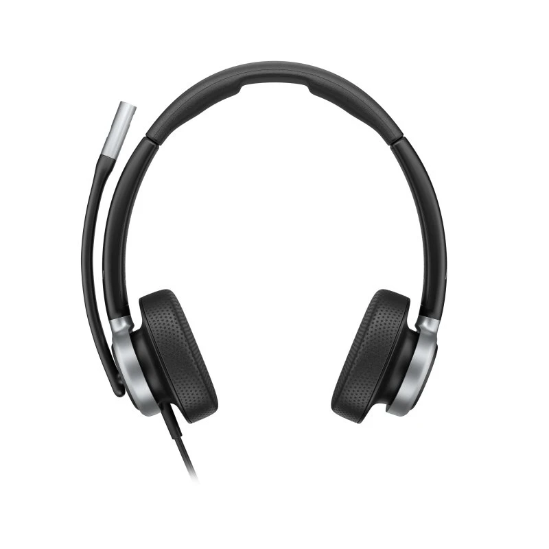 HP Poly Mission 625 USB-C/A, sort, på øret