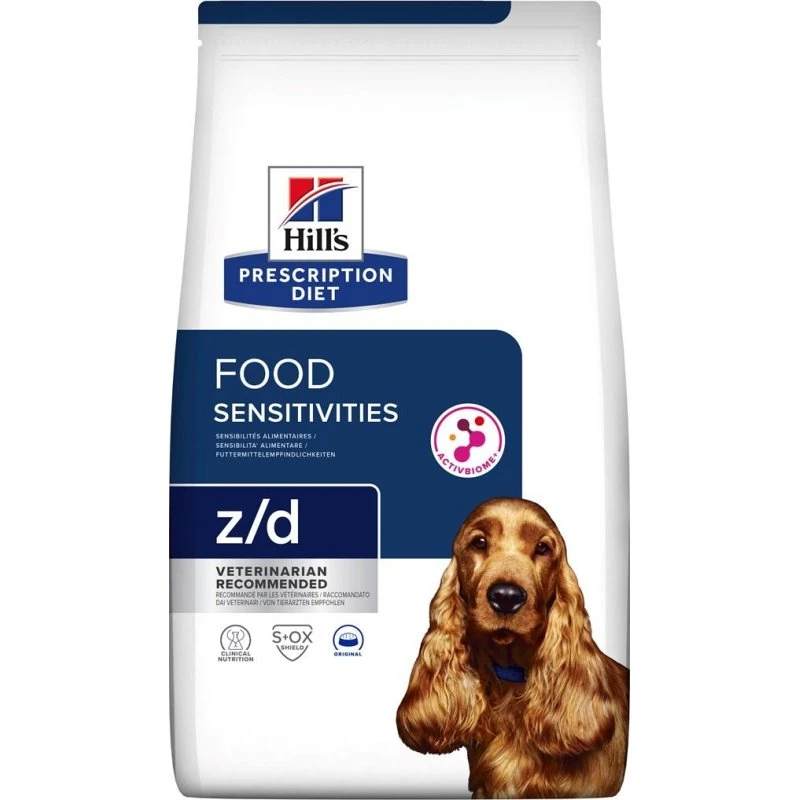 Hill's z/d Sensitivities Tørfoder 3 kg til hunde med allergi