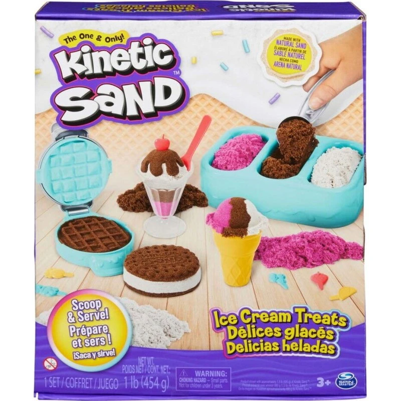 Kinetic Sand - Is Desserter Legesæt