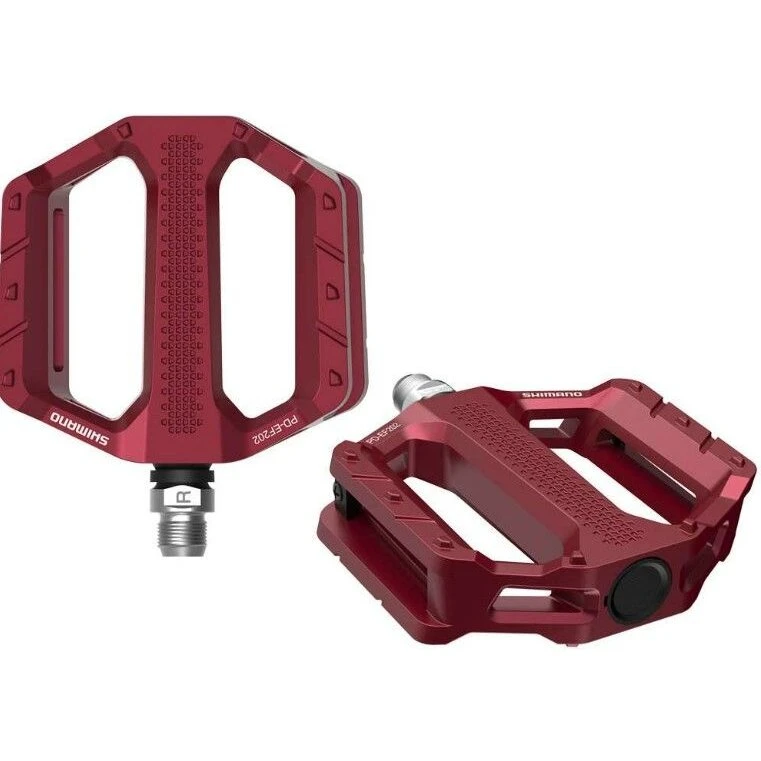 Shimano PD-EF202 flade pedaler - Rød