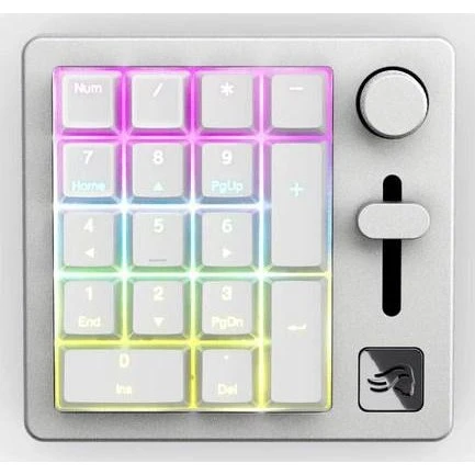Glorious GMMK Numpad Hvid, Trådløst & Kablet