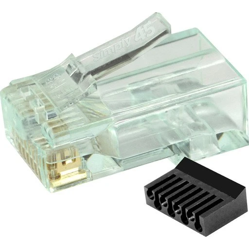 Simply45 RJ45 CAT.6/6A grøn 20-pak