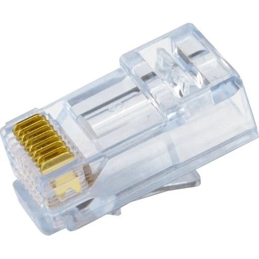 Simply45 RJ45 stik CAT.6/6A uskærmet, blå, 20-pak