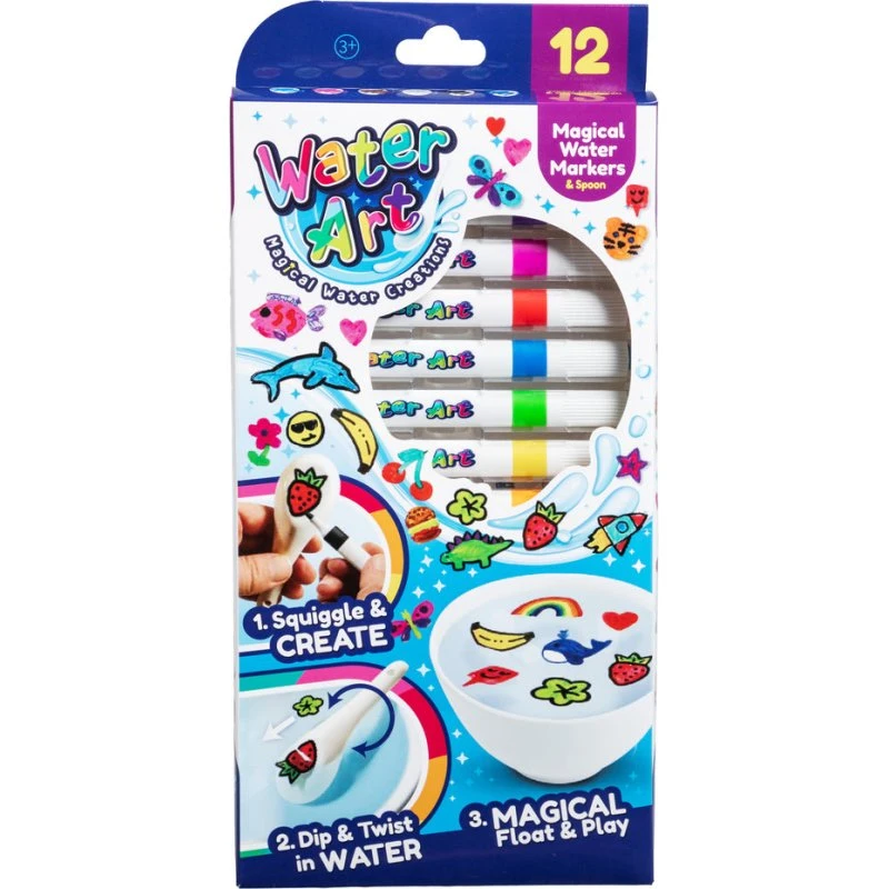 Water Art magiske tusser 12-pak