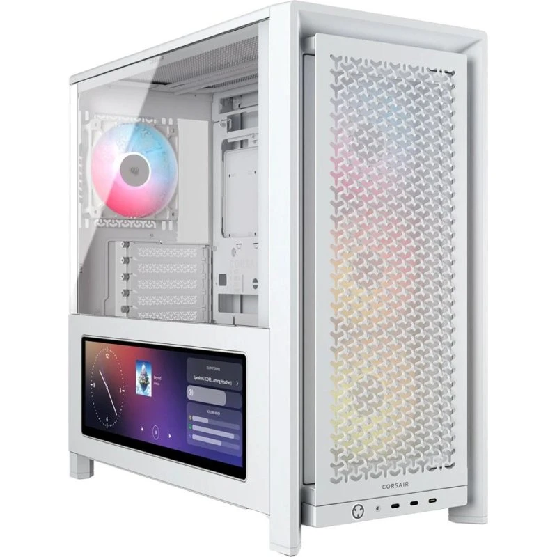 Corsair 4000D LCD RS ARGB Hvid Midi Tower