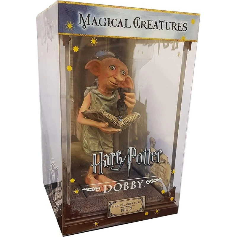 Harry Potter Magiske Skabninger - Dobby, håndmalede plastikskulptur