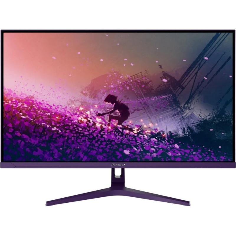 Arozzi Nova 32" QHD Gaming-skærm, 180 Hz, 1 ms, Lilla