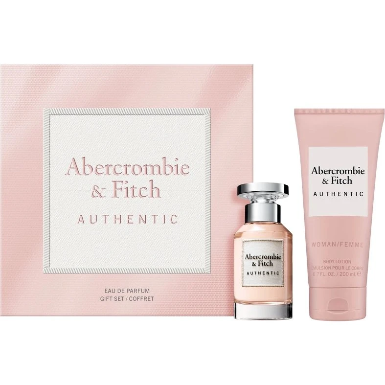 Abercrombie & Fitch Authentic Woman EDP 50 ml + Bodylotion 200 ml