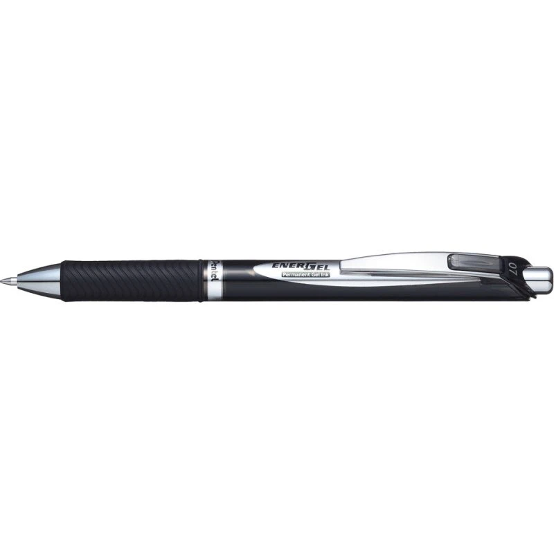 Pentel BLP77 Energel Permanent Roller, 0,35 mm, Sort
