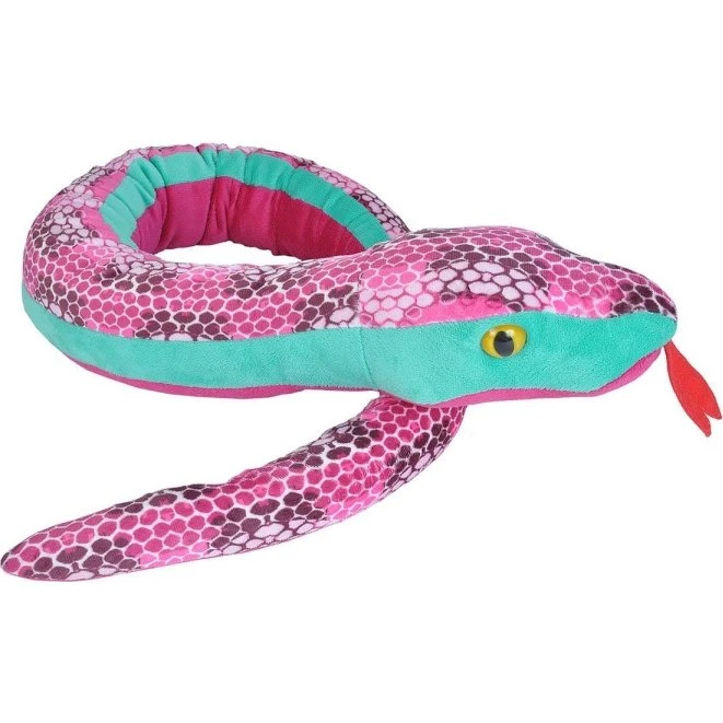 Wild Republic Snakesss Honeycomb Pink 137 cm