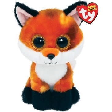 TY Meadow fox beanie boos - Blød lynxdukke med farvefri pels