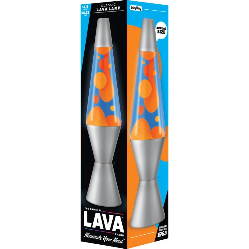 Lavazza Lava® Lampe Classic Orange/Blå 37 cm