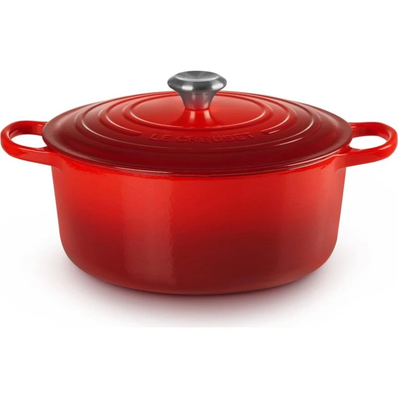 Le Creuset Signature gryde 6,7 l, rød