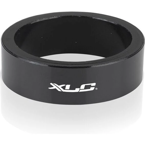 XLC A-Head Spacer 1" 10 mm aluminium - sort